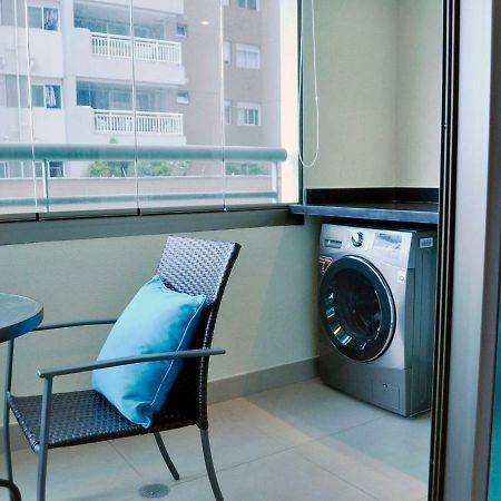Flat No Brooklin 86 | Alto Padrao + Garagem Daire Sao Paulo Dış mekan fotoğraf